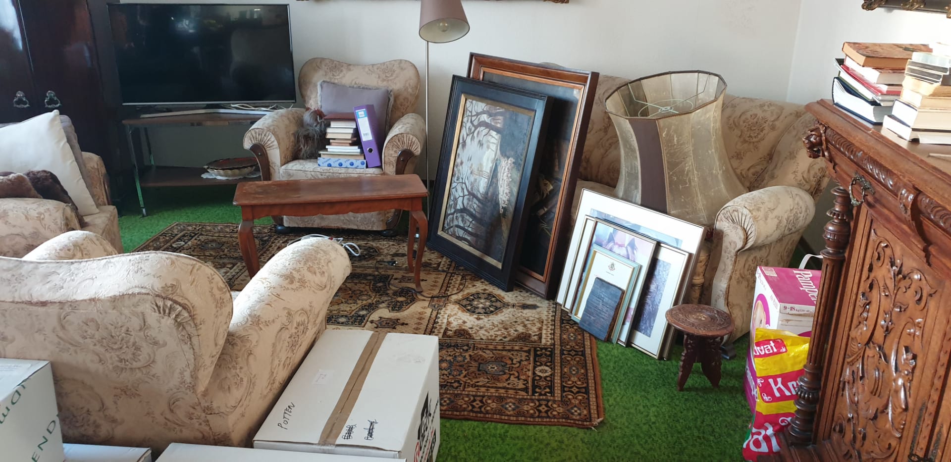 Nettoyage de grenier